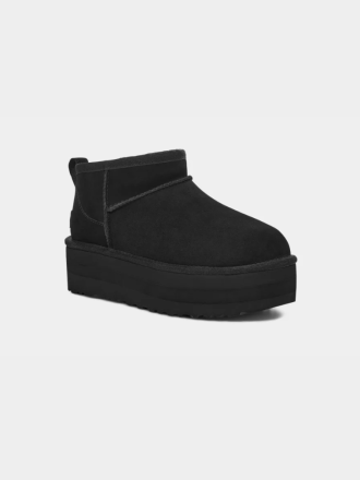 UGG CLASSIC ULTRA MINI PLATFORM-BLACK