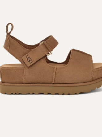 UGG GOLDENSTAR HIGH SANDAL-CHESTNUT