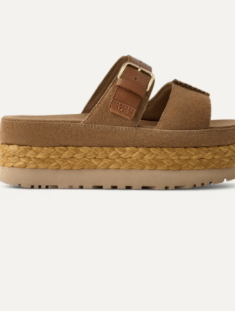 UGG AUBREY SLIDE-CHESTNUT