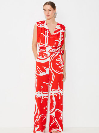 SUNCOO JAHEL PANTS-GERANIUM
