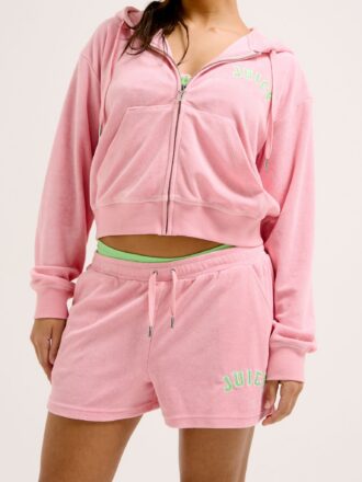 JUICY COUTURE PERKIN SHORTS-JUICY PINK