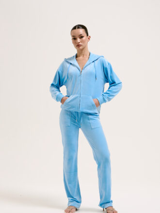 JUICY COUTURE CLASSICAL DEL RAY PANT- ALASKAN BLUE