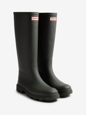 HUNTER DOWNPOUR TALL BOOT-BLACK