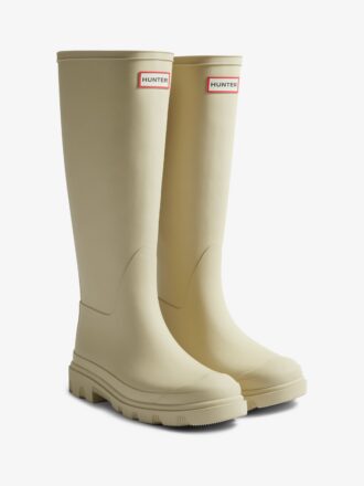HUNTER DOWNPOUR TALL BOOT-GRAVEL