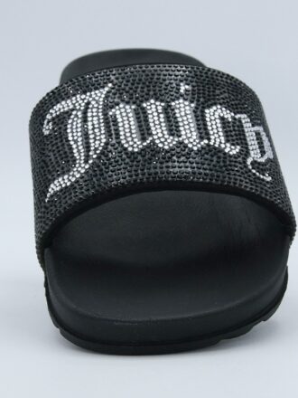 JUICY COUTURE DONNA DIAMANTE SLIDER-BLACK