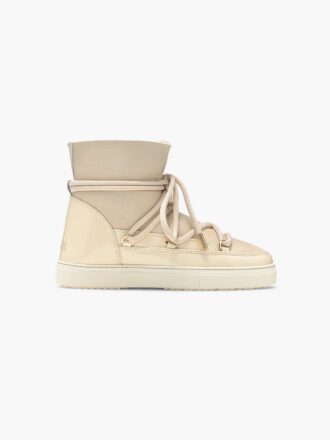 INUIKII GLOSS CLASSICAL BOOTS-CREAM