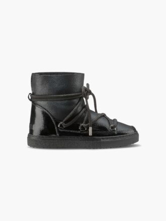 INUIKII GLOSS CLASSICAL BOOTS-BLACK