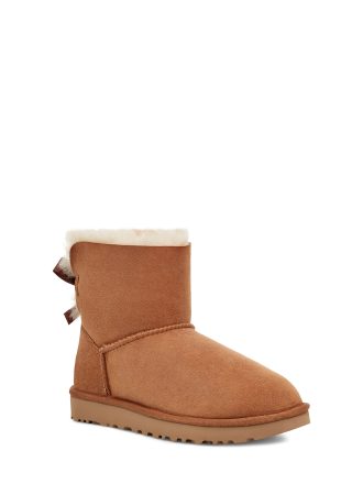 UGG W MINI BAILEY BOW II - CHESTNUT
