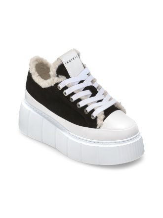 INUIKII MATILDA CURLY SNEAKER-BLACK