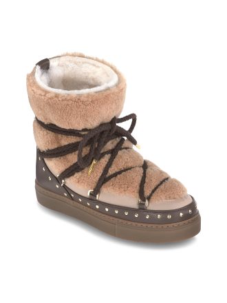 INUIKII CURLY ROCK BOOTS-SAND