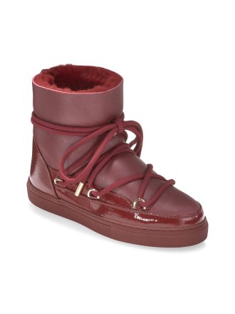 INUIKII GLOSS CLASSICAL BOOTS-RED