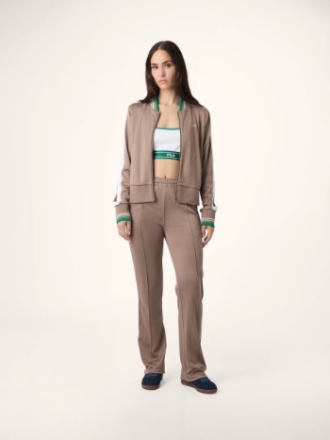 FILA SAGANO TRACK PANTS-TAUPE GRAY