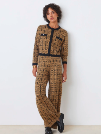 SUNCOO JADEN PANTS-CAMEL