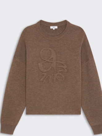 SUNCOO PROVO PULLOVER-BROWN